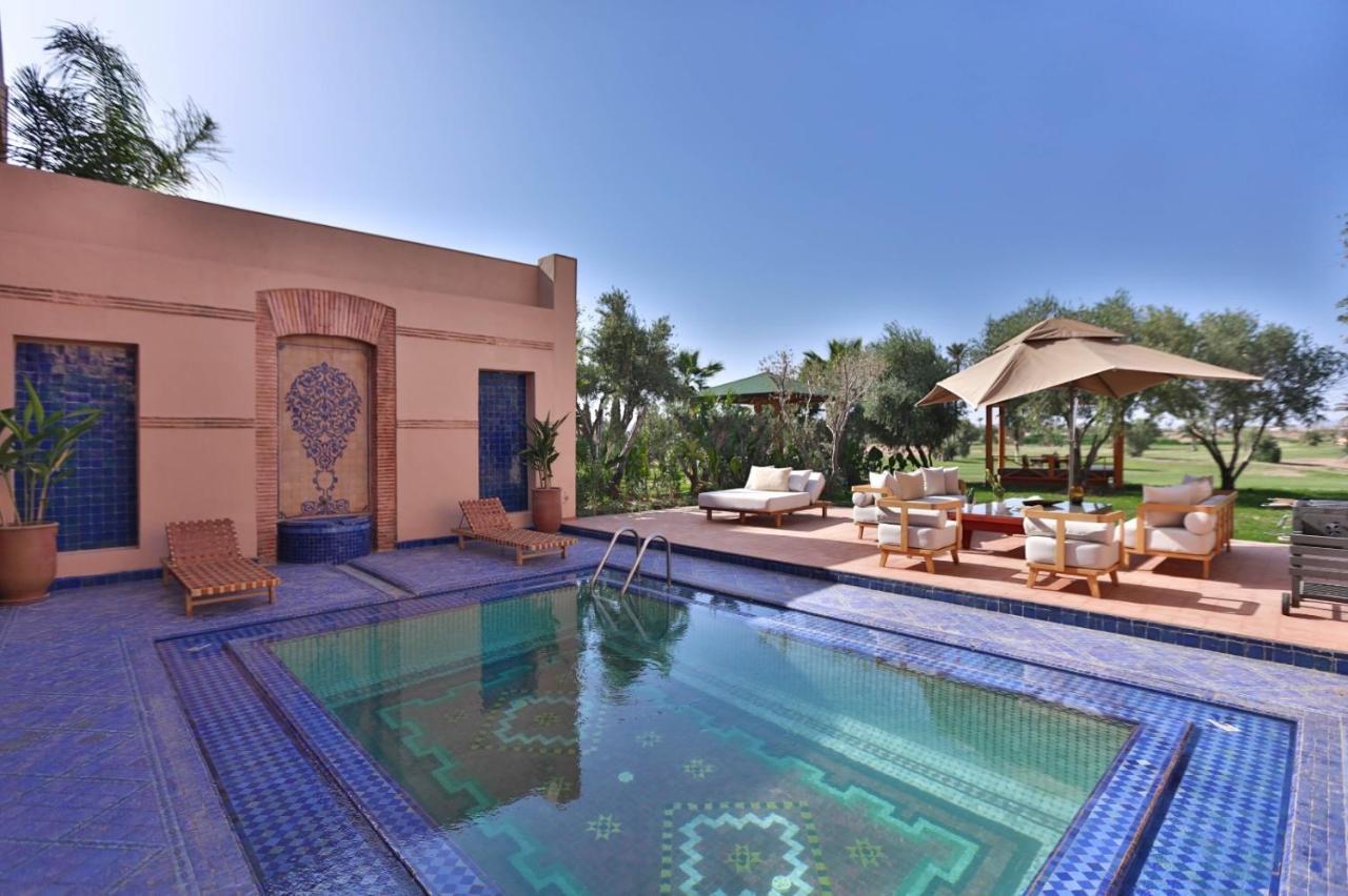 Villa May Sur Le Golf De La Palmeraie With Cooker And Butler Included Marrakesh Exterior foto