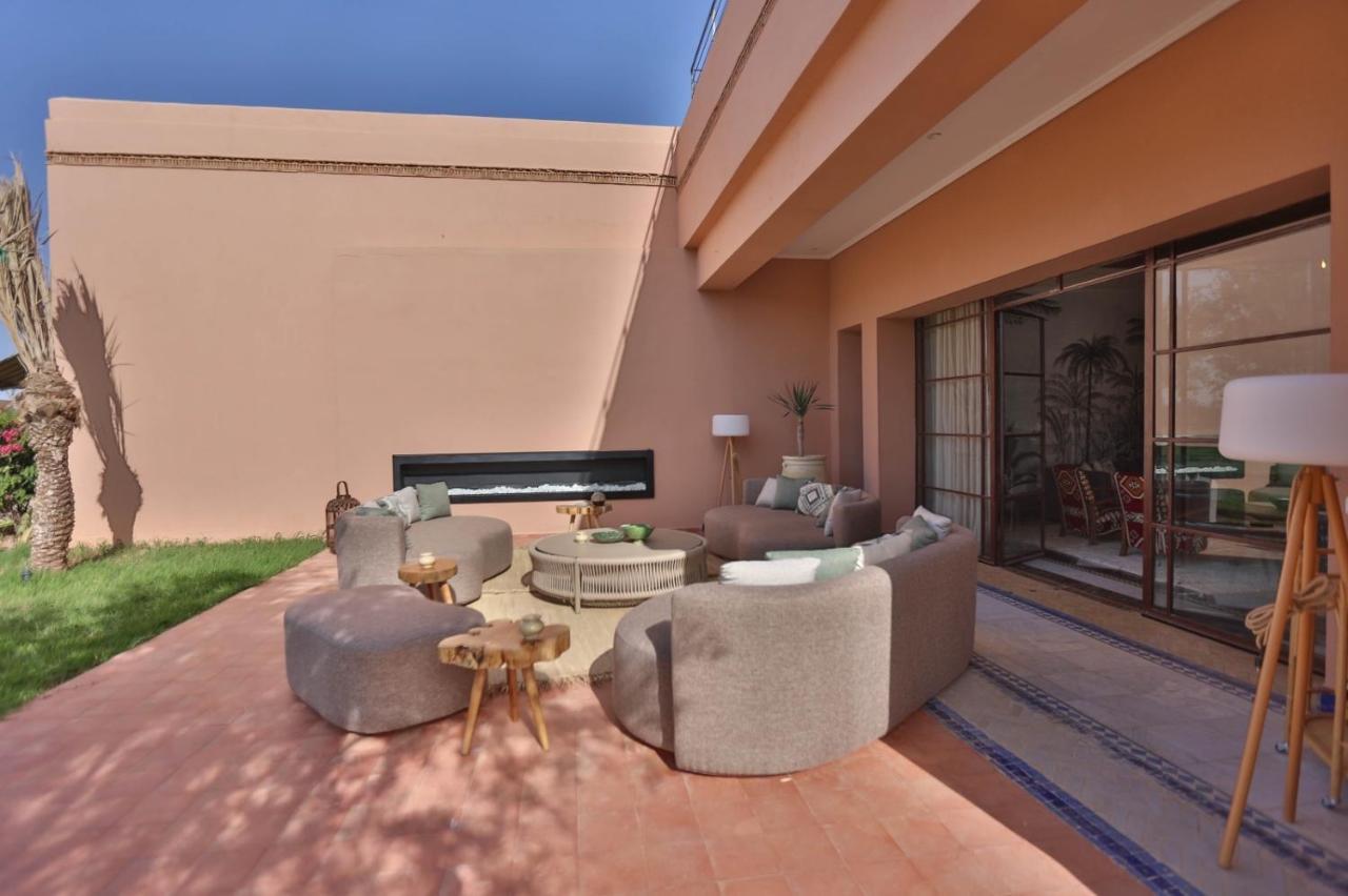Villa May Sur Le Golf De La Palmeraie With Cooker And Butler Included Marrakesh Exterior foto
