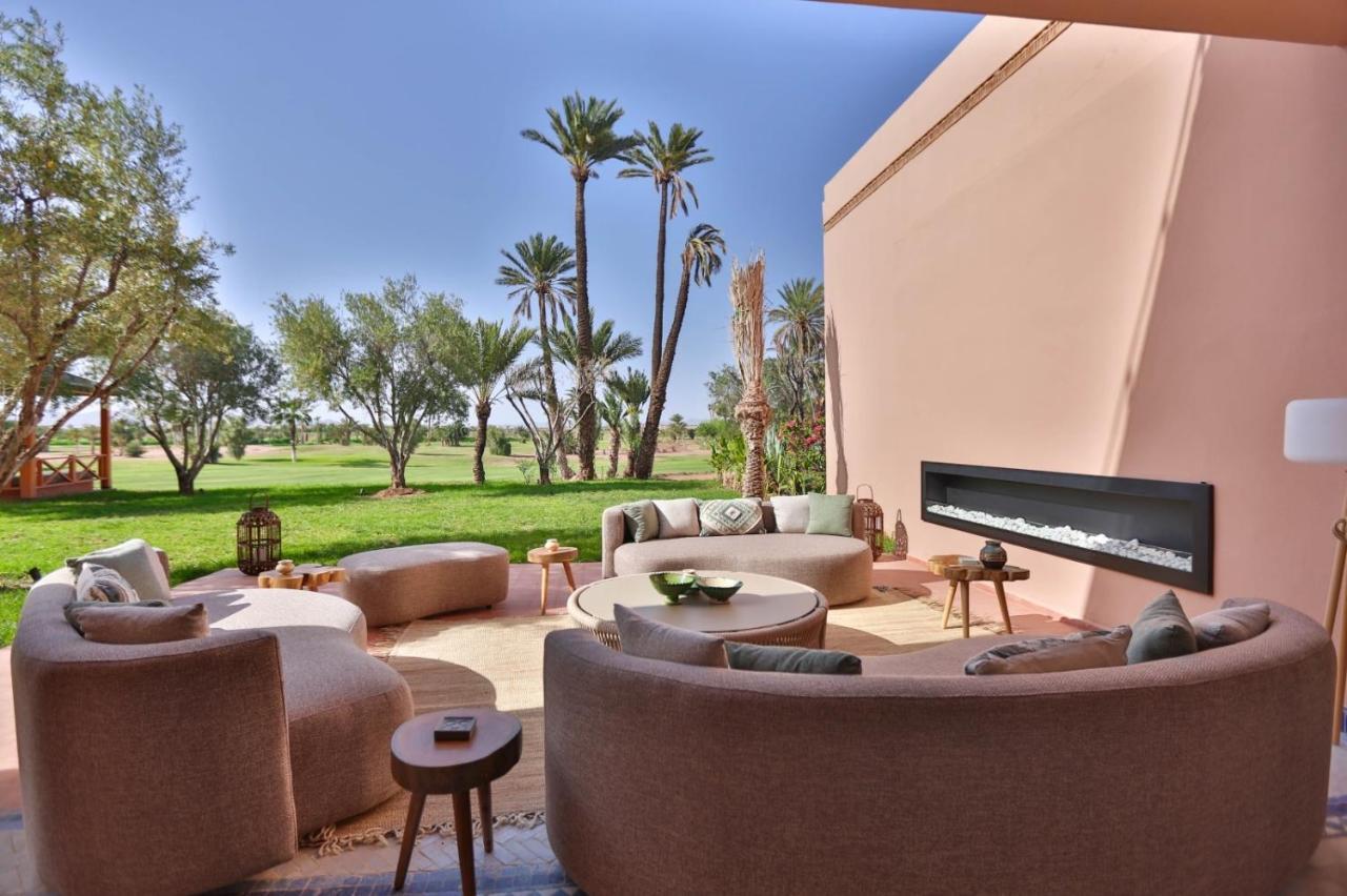 Villa May Sur Le Golf De La Palmeraie With Cooker And Butler Included Marrakesh Exterior foto