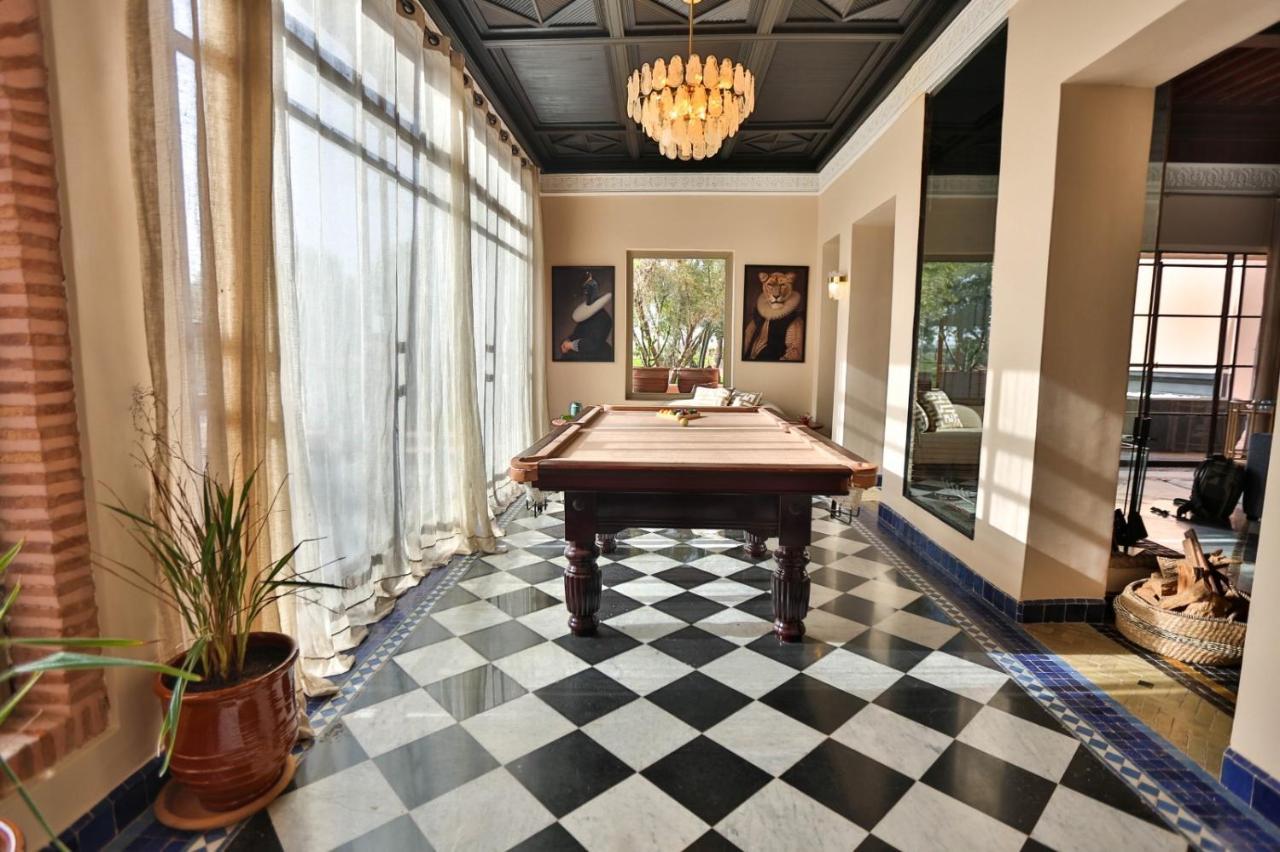 Villa May Sur Le Golf De La Palmeraie With Cooker And Butler Included Marrakesh Exterior foto