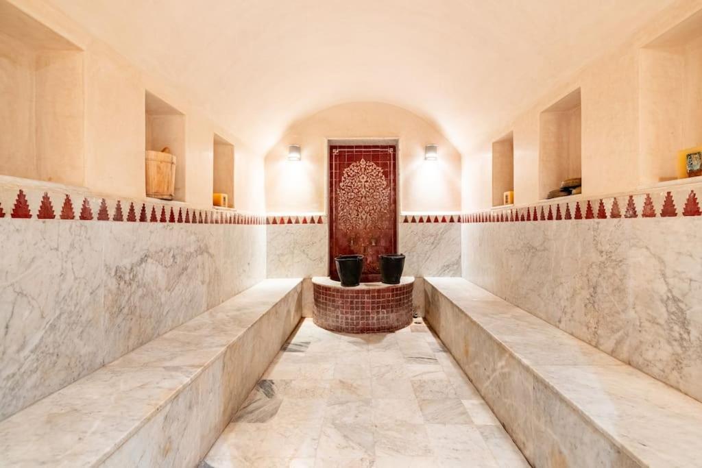 Villa May Sur Le Golf De La Palmeraie With Cooker And Butler Included Marrakesh Exterior foto